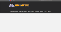 Desktop Screenshot of kernrivertours.com